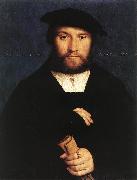 HOLBEIN, Hans the Younger Portrait of a Member of the Wedigh Family sf oil painting artist